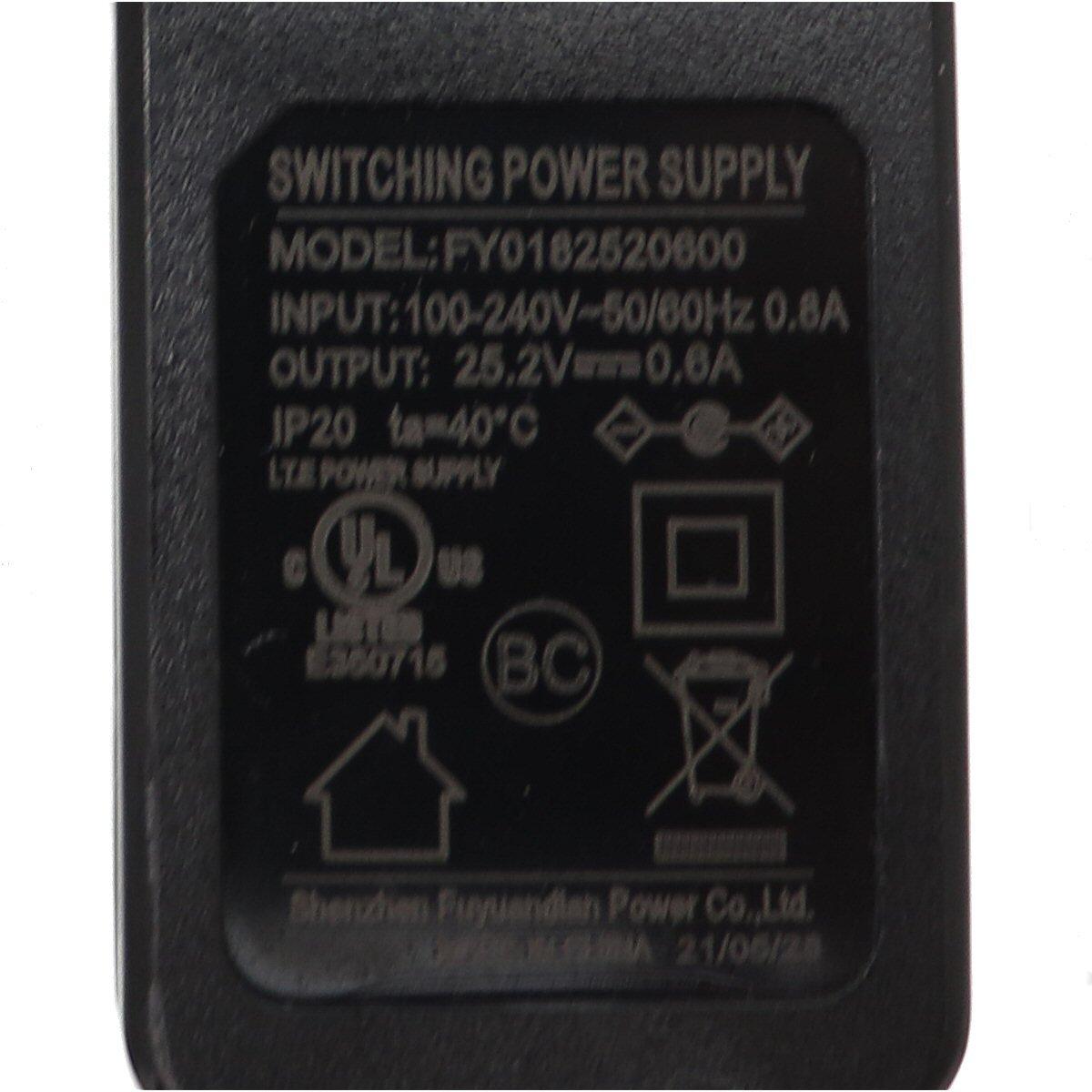 Universal Parts 25.2v 0.6amp Charger